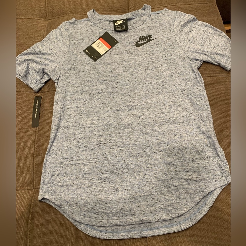 Girls Nike Shoulder Cut-Out Shirt